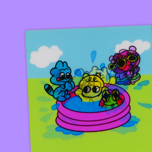 Mondo THEMS. Tarjeta lenticular