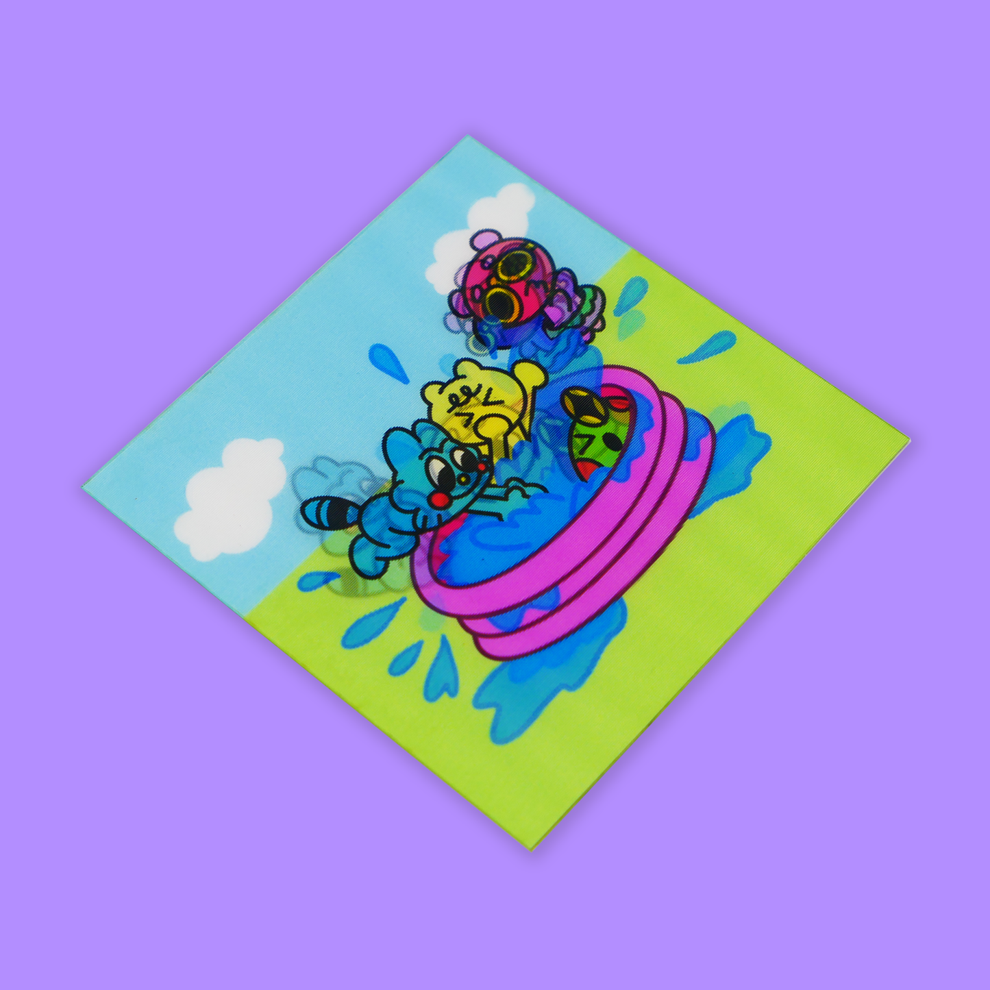 Mondo THEMS. Tarjeta lenticular