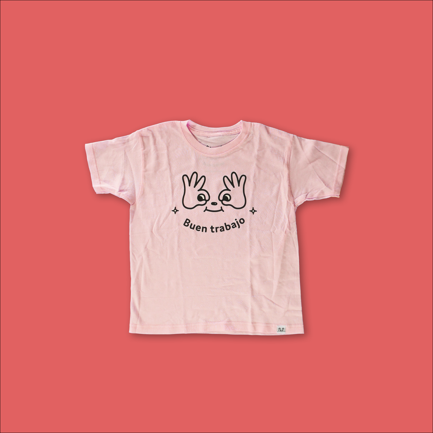 Playera niñxs. Buen trabajo