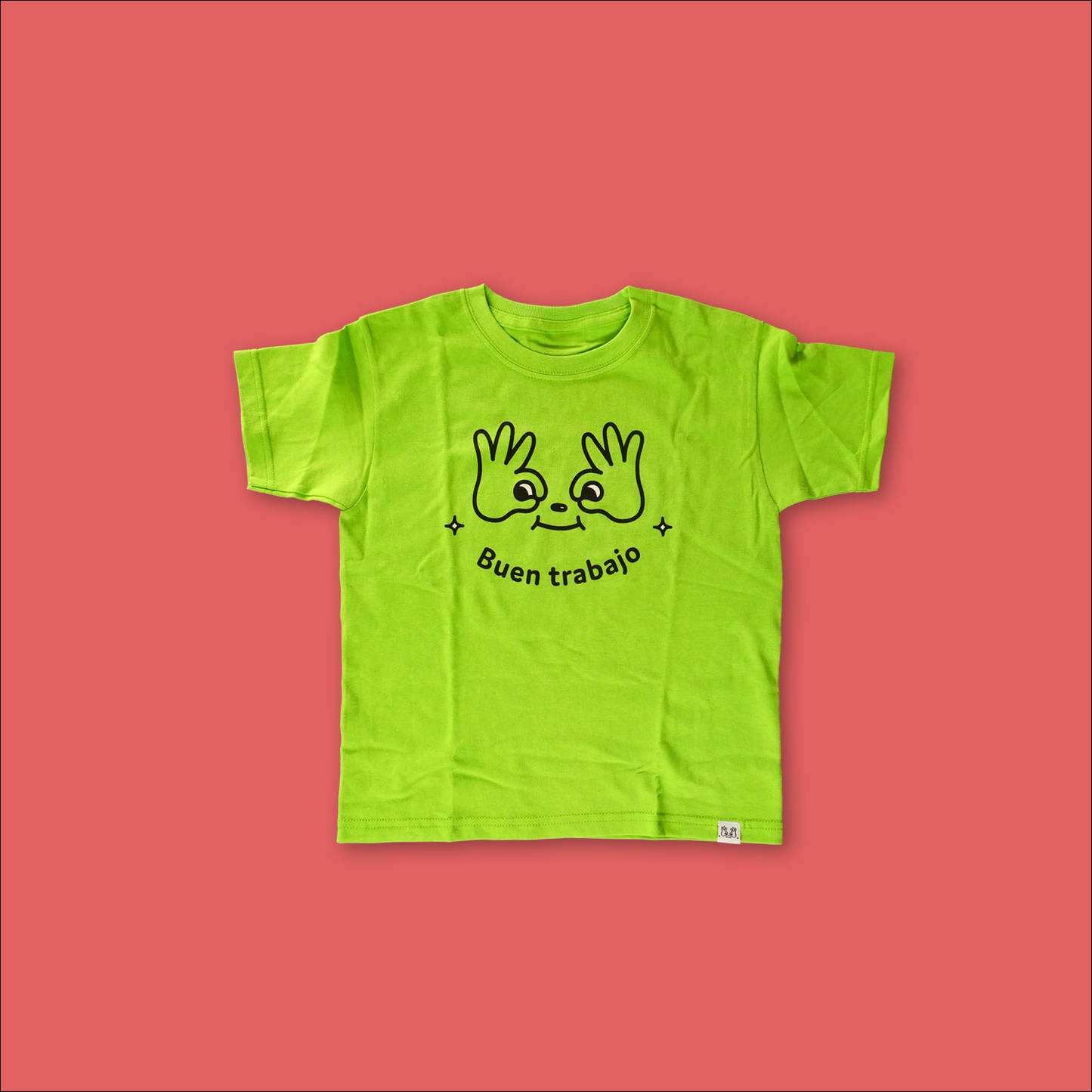 Playera niñxs. Buen trabajo