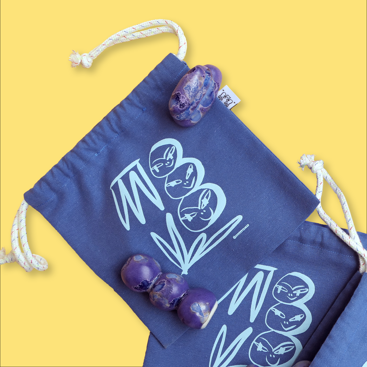Piedras amigas. Roxo